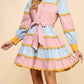 Tcec - Spring Pastels Mini Dress