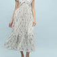 Daisy - Esther Floral Cinched Midi Dress