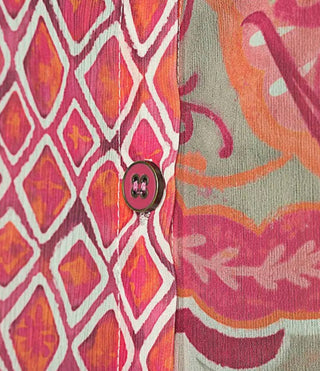 Multiples - Multi Print Crinkle Blouse