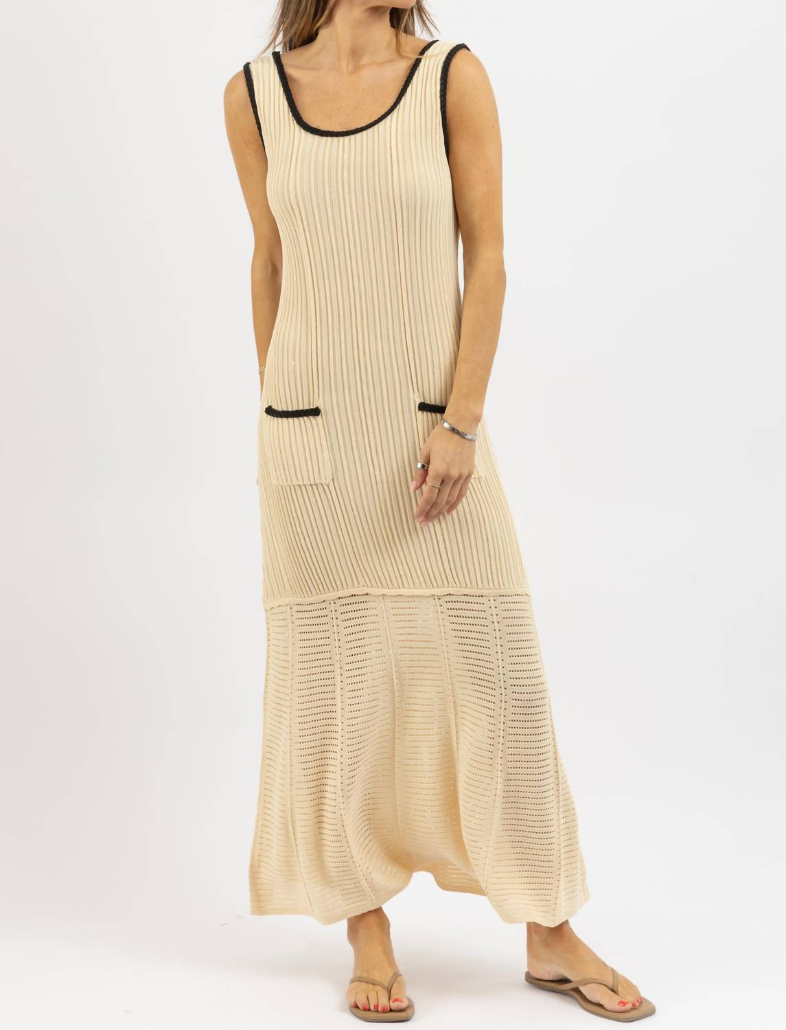 Able - Lars Knit Maxi Dress