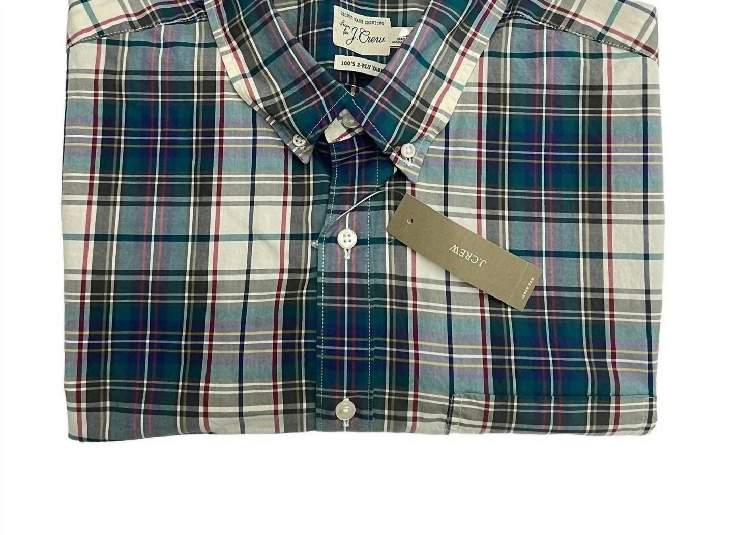 J.Crew - Short-sleeve Secret Wash Cotton Poplin Shirt