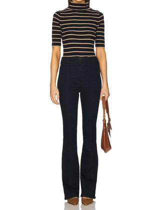Veronica Beard - Beverly High Rise Skinny Flare Jeans