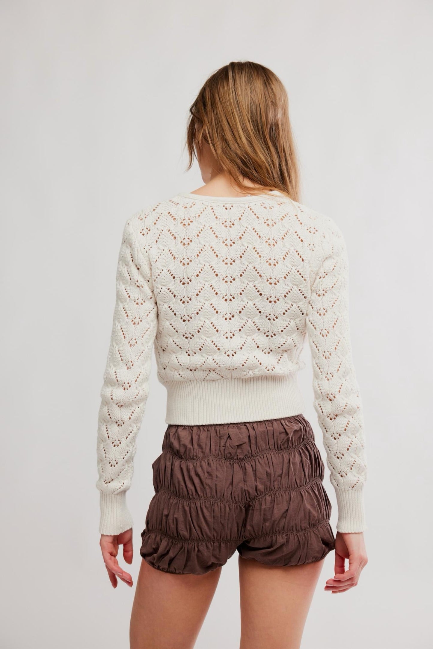 Free People - Pretty In Pointelle Cardigan
