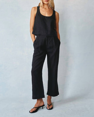 Bella Dahl - Pleated Wide Leg Ankle Pant