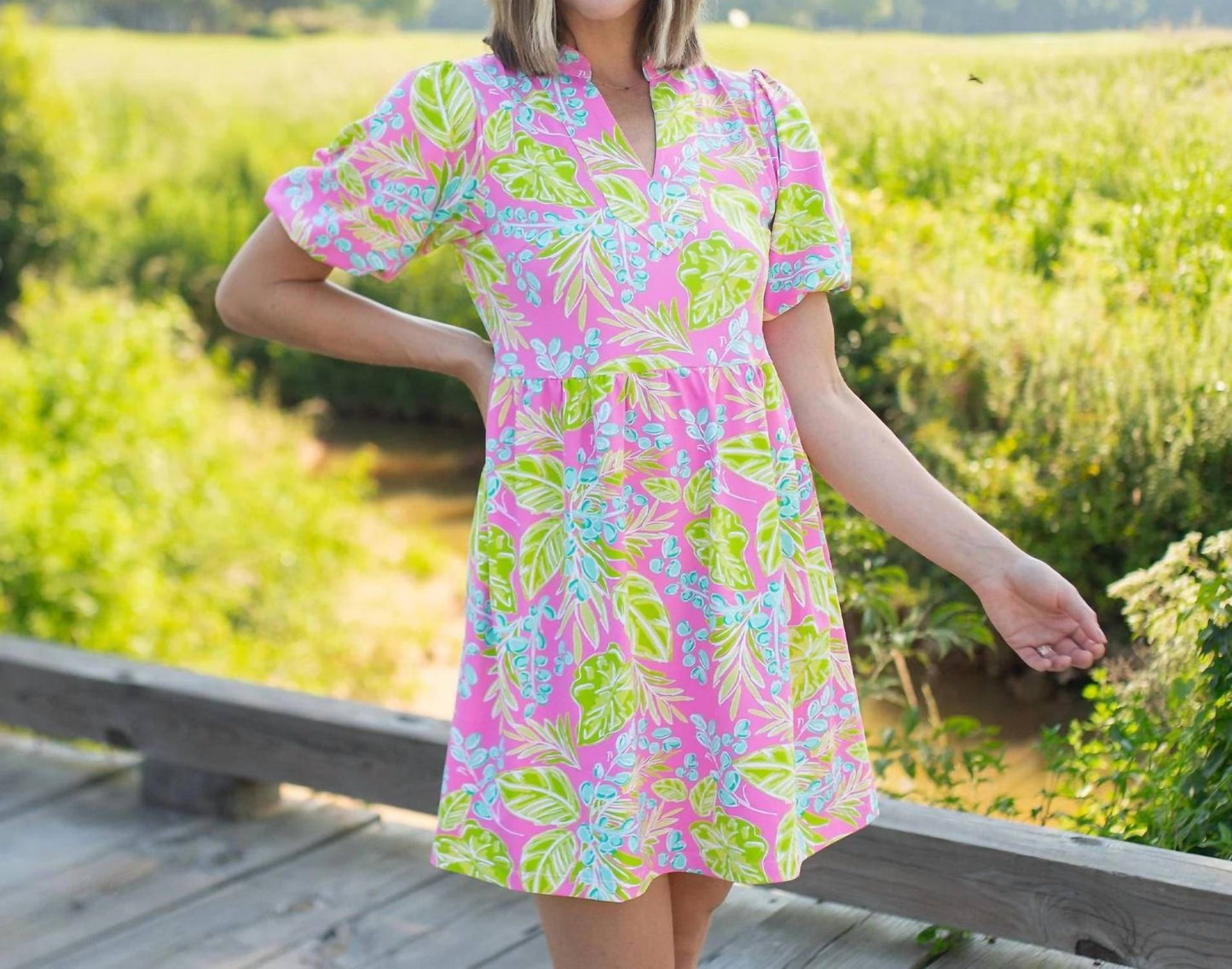 Mary Square - Catalina Vine Time Dress