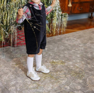 The Beaufort Bonnet Company - Boy's Jack Keene Jon Jon Velveteen Romper