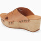 Chocolat Blu - Women Yetta Platform Wedge Slide Sandal