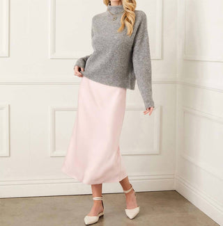 Karen Kane - Mock Neck Boucle Sweater