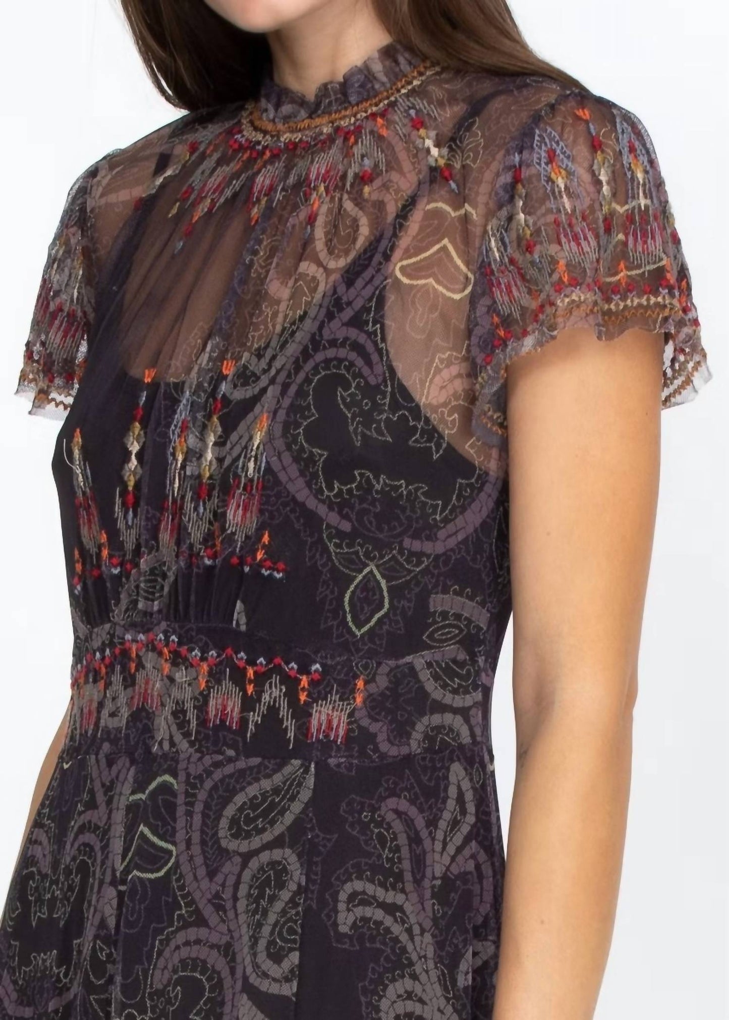Johnny Was - Leticia Mesh Dress