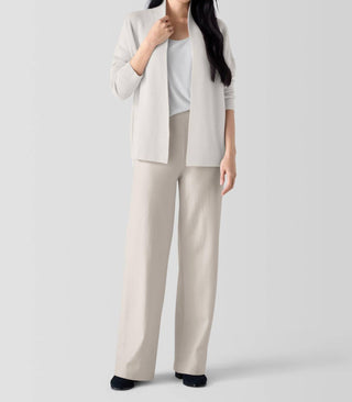Eileen Fisher - Felted Wool Wide Leg Pant