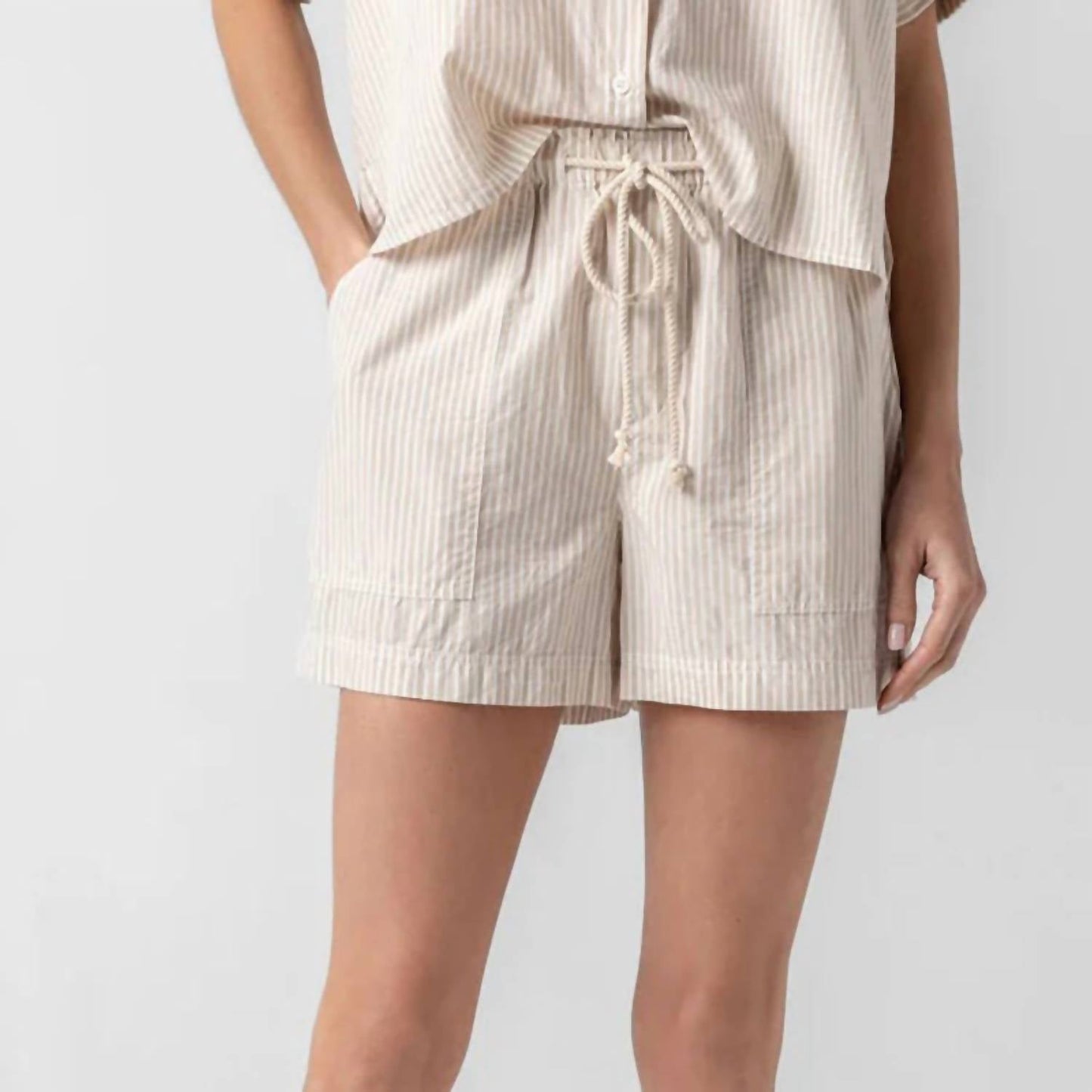 Lilla P - Striped Pocket Short