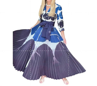 Sara Roka - Terma Geodots Long Dress