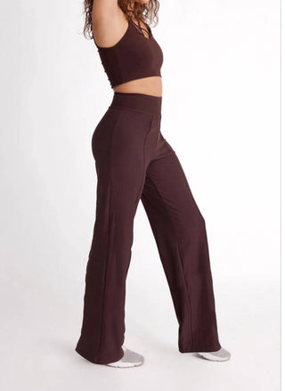 Wolven - High-waisted Wide Leg Pant