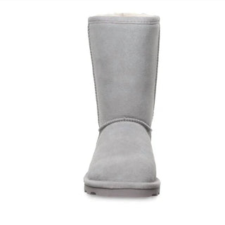 Bearpaw - Women's Suede Fur Mid Calf Boots