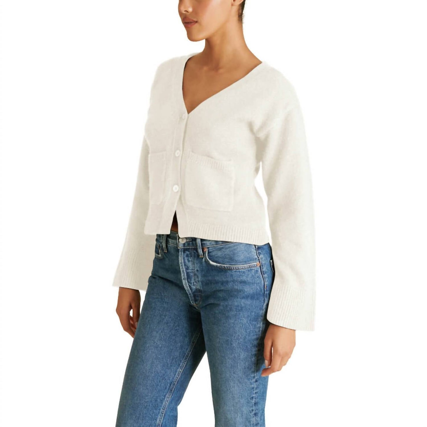 Steve Madden - Odelia Bell Sleeves Cardigan
