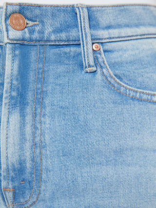 Mother - Kick It Ankle Fray Straight Leg Jeans