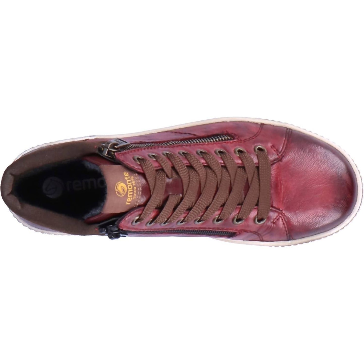 Remonte - Women's Maditta Leather Hight Top Sneaker