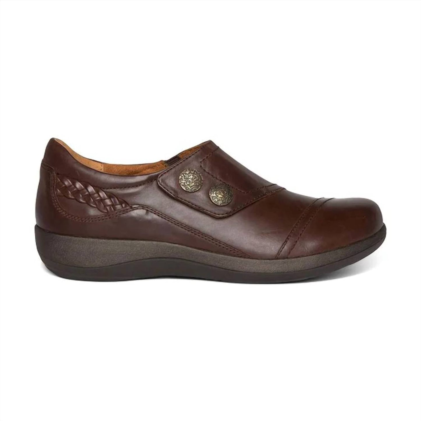Aetrex - Karina Monk Slip On Loafer - Wide Width