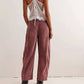 Free People - Good Luck Mid-rise Cord Barrel Jean