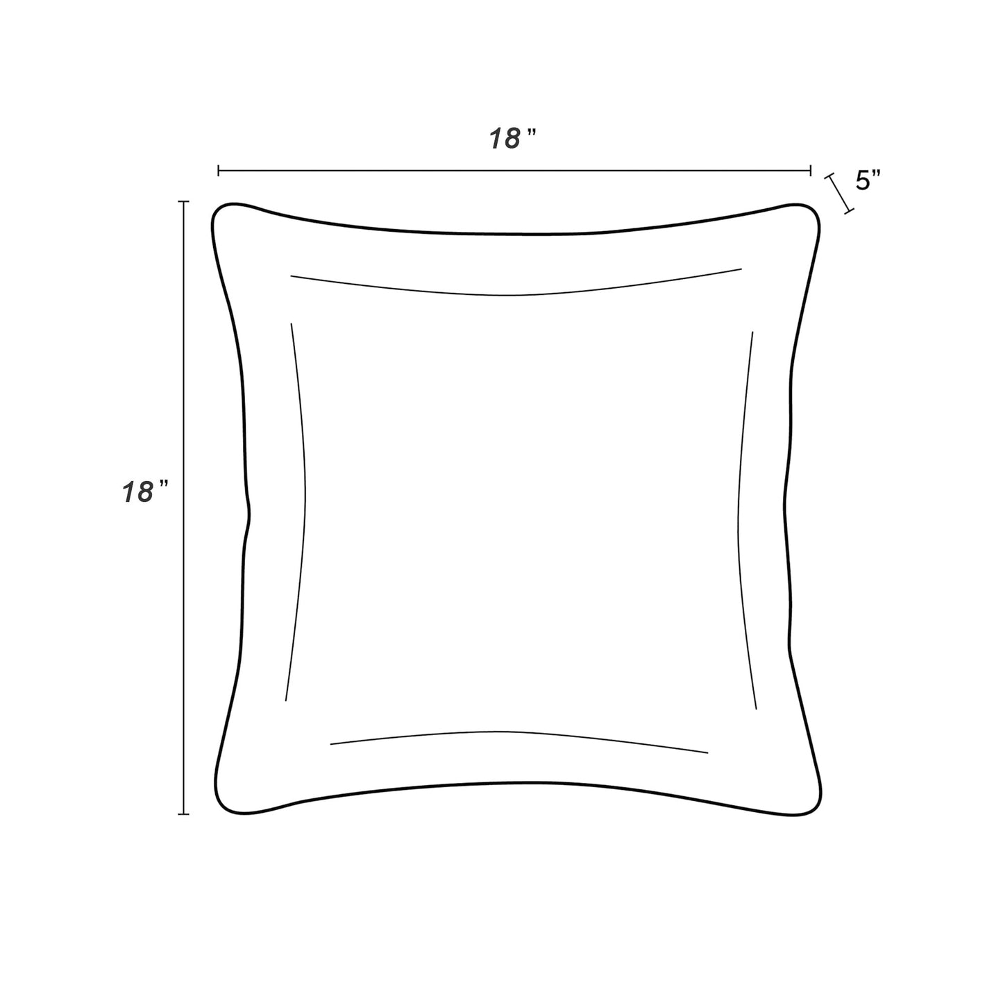 2 Pack Outdoor Throw Pillows, Waterproof & Fade-Resistant