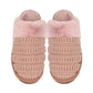 Judson & Co. - Ribbed Pattern Knitted Slippers