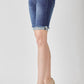 Risen - Mid Rise Clean Cuffed Shorts