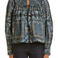 Ulla Johnson Satima Long Sleeve Cotton Blouse Azure Size 2