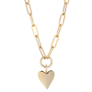 Eklexic - Women's Heart Pendant Necklace