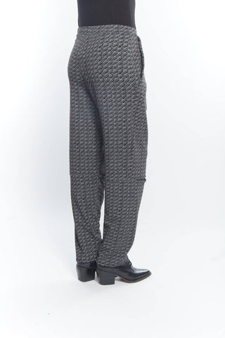 Matthildur - Vortex Patterned Trouser Pants