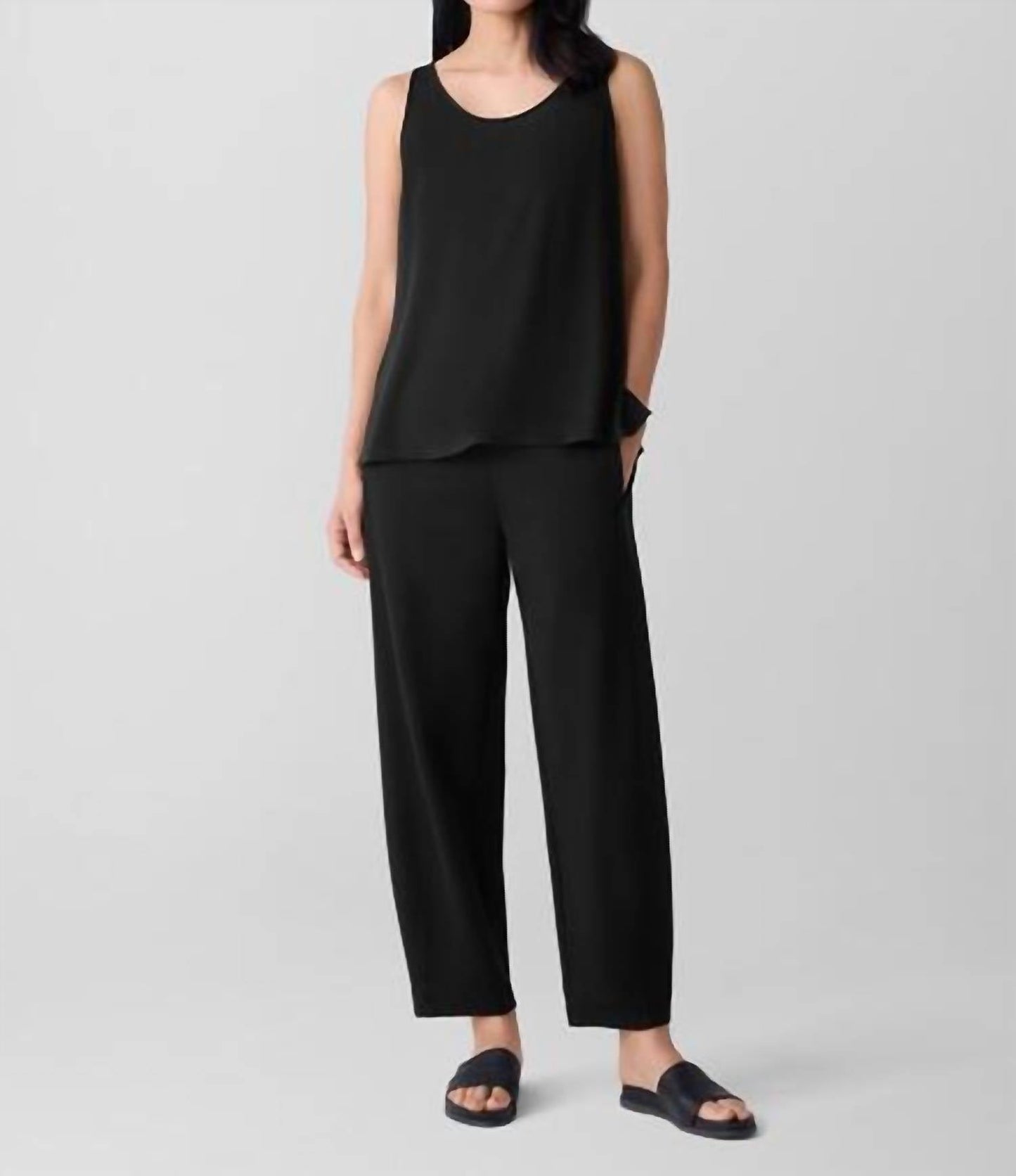 Eileen Fisher - Fine Jersey Scoop Neck Tank