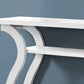 Accent Console Table For Entryway, Unique Curved Design