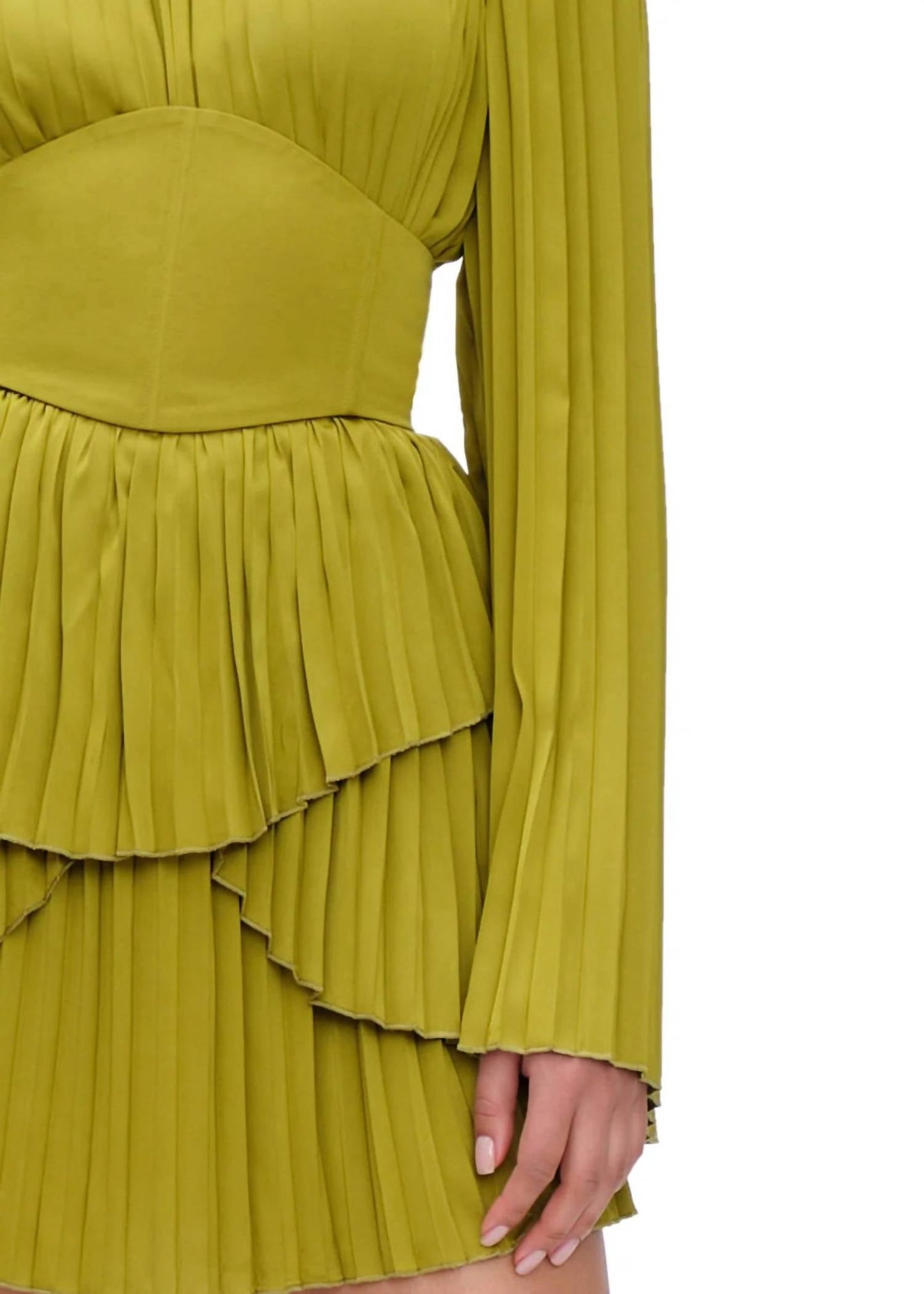 Andrea Iyamah - Women's Lenti Pleated Mini Dress