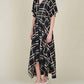Grade & Gather - Printed Unbalanced Dress