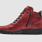 Kcr Group - Women's Everyday Wool-lined Zip-up Leather Boots