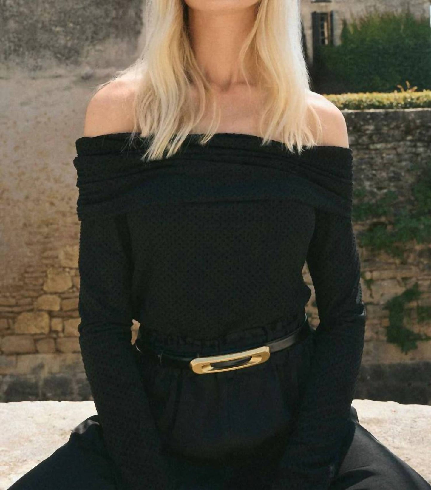 Z Supply - Whimsy Off Shoulder Mesh Top