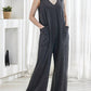 Noaboa - Loose Fit Sleeveless Wide Leg Jumpsuits