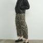 Aaron & Amber - PU Faux Leather Quilted Button Down Coat
