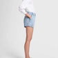 7 For All Mankind - Pleated Denim Shorts