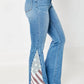 Judy Blue - High Waist Americana Flag Print Flare Jean