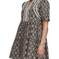 Entro - Katrina High Neck Babydoll Dress