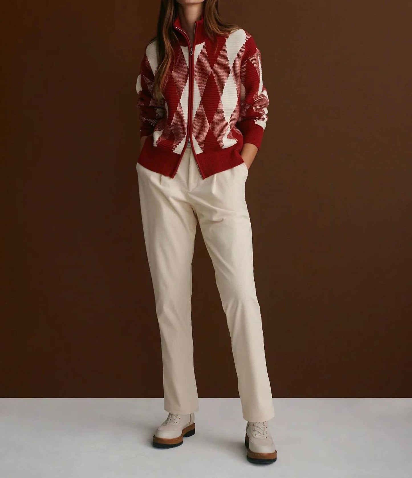 Varley - Karina Jacquard Knit Jacket