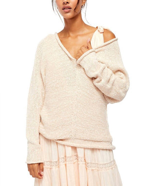 Free People - Chamoix Bright Lights V-Neck Sweater