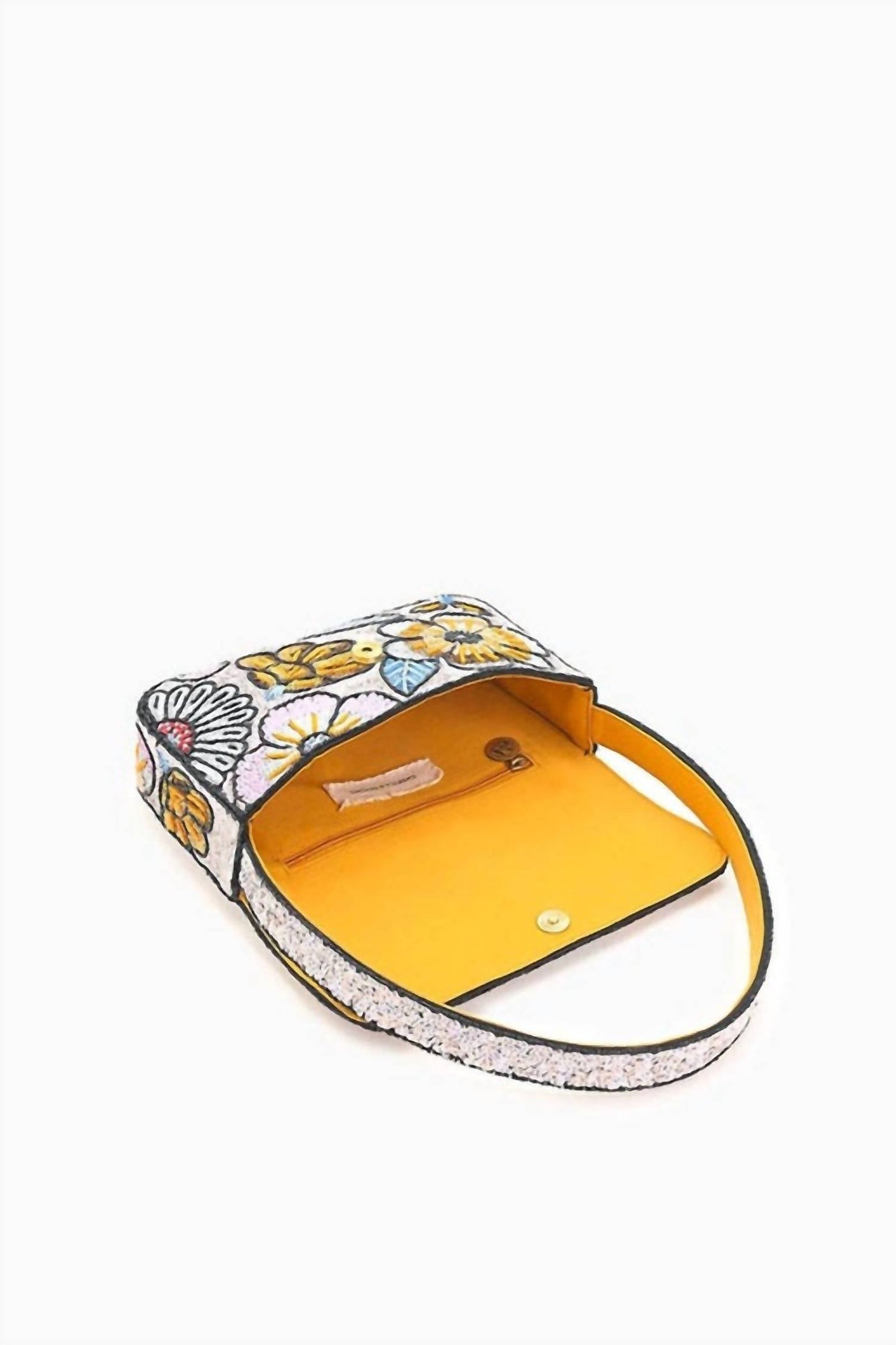 America & Beyond - Women's Daisy Daydream Embellished Shoulder Bag