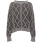 Antonelli Firenze - Celso Argyle Crewneck Sweatshirt