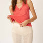 Project Social T - Let Me Know Relaxed Slub V Neck Tank