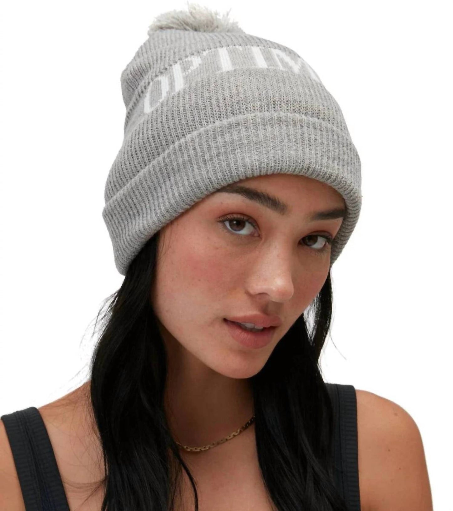 Spiritual Gangster - Eternal Optimist Pom Pom Beanie