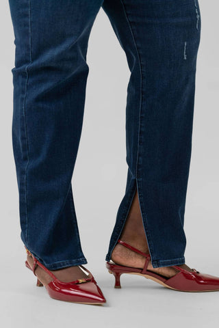 Nydj - Plus - Alina High Rise Button Fly Jeans