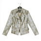 Clara Sunwoo - Liquid Leather Textured Biker Jacket