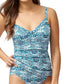 Tommy Bahama - Caledon Isles V-Neck Underwire Tankini Top