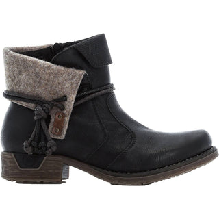 Rieker - Women's Side Zip Ankle Booties